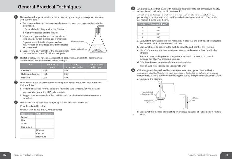 Produktbild: LECKIE N5 CHEMISTR PRACTICE WB