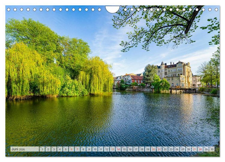 Produktbild: Detmold Impressionen (Wandkalender 2026 DIN A4 quer), CALVENDO Monatskalender