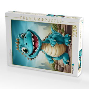 Produktbild: CALVENDO Puzzle Ein Motiv aus dem Kalender Happy Dinos | 2000 Teile Lege-Gr&ouml;&szlig;e 90x67cm Foto-Puzzle f&uuml;r gl&uuml;ckliche Stunden