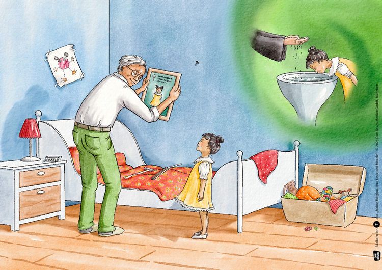 Produktbild: Meine Religion, ihre Feste und Rituale. Kinder der Weltreligionen erz&auml;hlen von ihrem Glauben. Kamishibai Bildkartenset