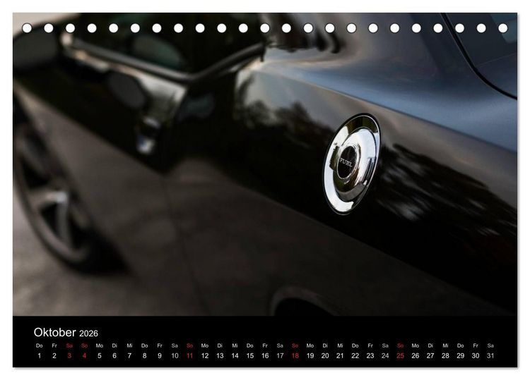 Produktbild: Dodge Challenger SRT8 (Tischkalender 2026 DIN A5 quer), CALVENDO Monatskalender