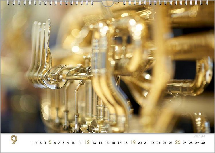 Produktbild: Blech-Instrumente &ndash; Musik-Kalender 2027, DIN A4