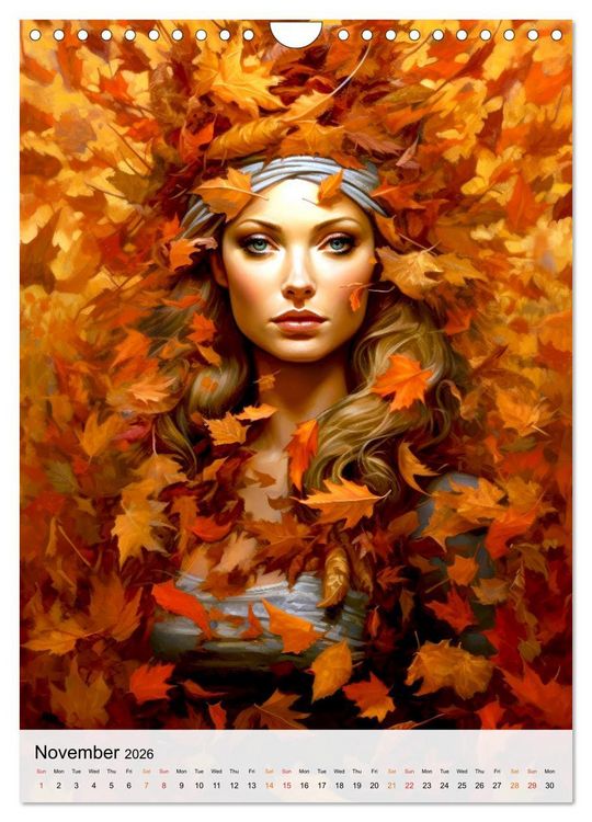 Produktbild: Flourishing Femmes (Wall Calendar 2026 DIN A4 portrait), CALVENDO 12 Month Wall Calendar