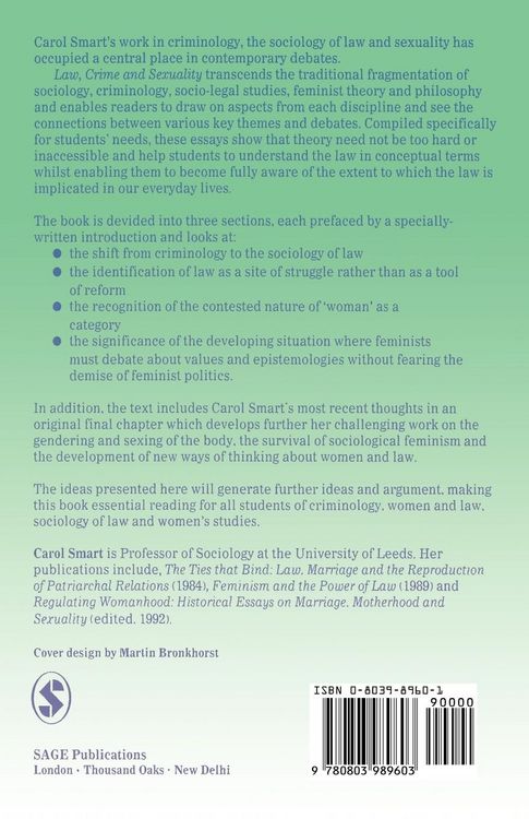Produktbild: Law, Crime and Sexuality