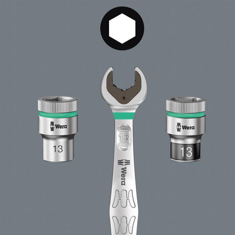 Produktbild: Wera 8790 C Impaktor Deep 05004840001 Innen-Sechskant Steckschl&uuml;sseleinsatz 27 mm 1/2" (12.5 mm)