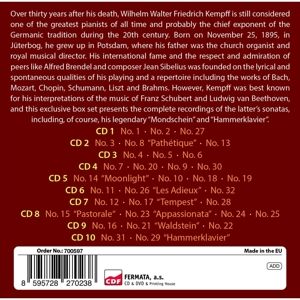 Produktbild: Kempff plays Beethoven