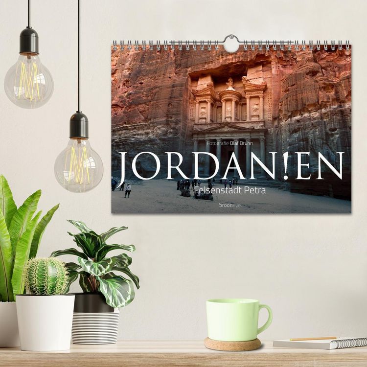 Produktbild: Jordanien &ndash; Felsenstadt Petra (Wandkalender 2026 DIN A4 quer), CALVENDO Monatskalender