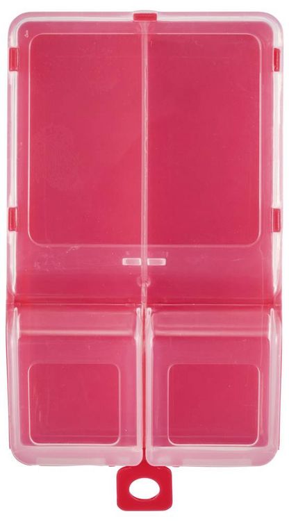 Produktbild: TRU COMPONENTS TC-ERB-9056 Sortimentskasten (L x B x H) 113 x 60 x 30 mm Anzahl F&auml;cher: 2 variable Unterteilung Inhalt 1 St.