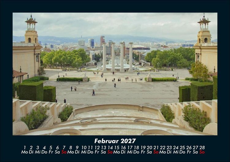 Produktbild: Barcelona 2027 Fotokalender DIN A5
