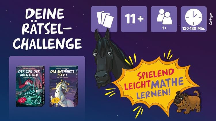 Produktbild: Deine R&auml;tsel-Challenge. Das entf&uuml;hrte Pferd