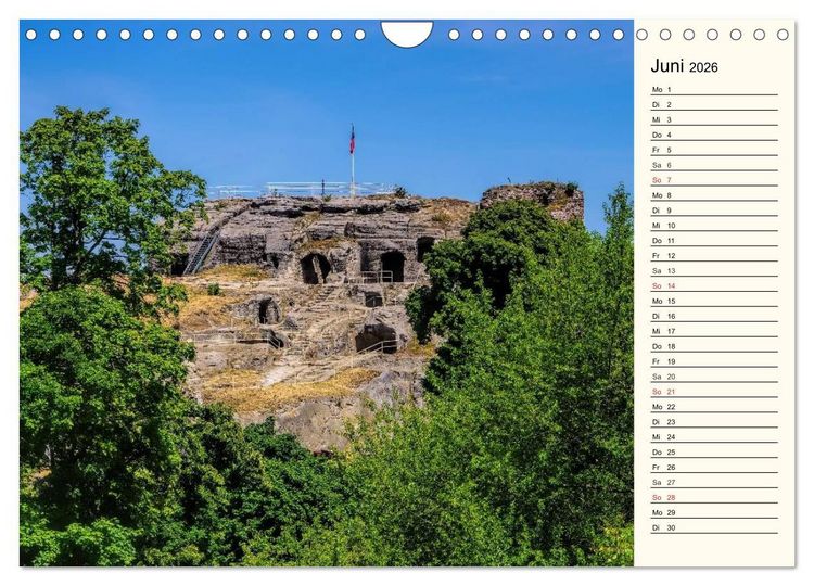 Produktbild: Burgen im Harz (Wandkalender 2026 DIN A4 quer), CALVENDO Monatskalender