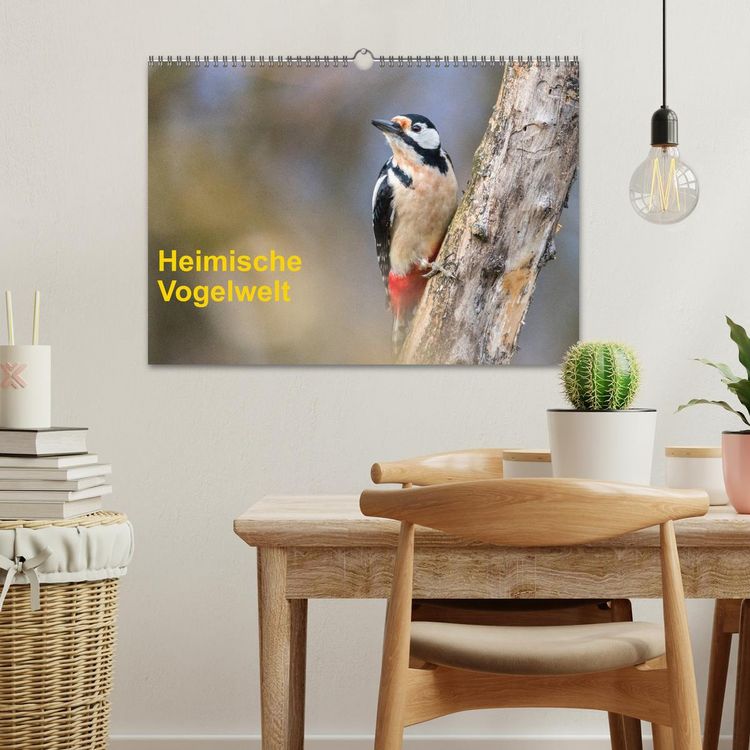 Produktbild: Heimische Vogelwelt (Wandkalender 2026 DIN A3 quer), CALVENDO Monatskalender