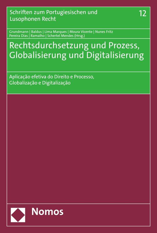 Produktbild: Rechtsdurchsetzung und Prozess, Globalisierung und Digitalisierung