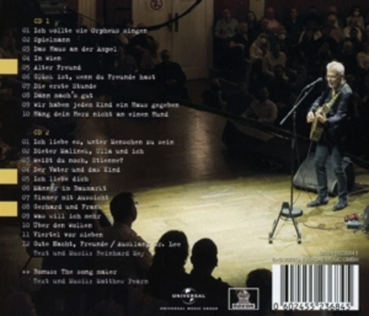 Produktbild: Reinhard Mey: In Wien - The Song Maker