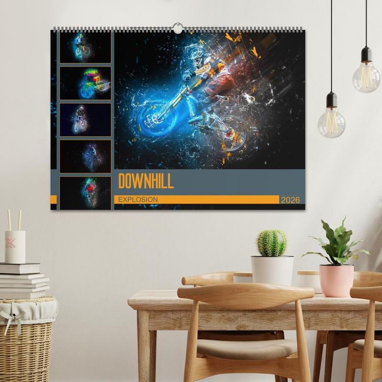 Produktbild: Downhill Explosion (Wandkalender 2026 DIN A2 quer), CALVENDO Monatskalender