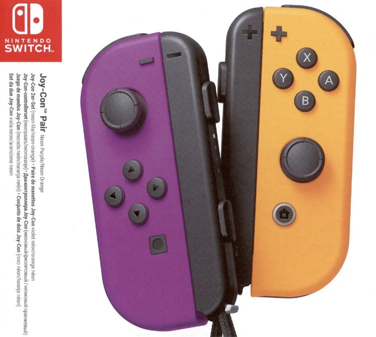 Nintendo Switch - Controller Joy-Con Neon-Lila / Neon-Orange' für 'Nintendo  Switch' kaufen