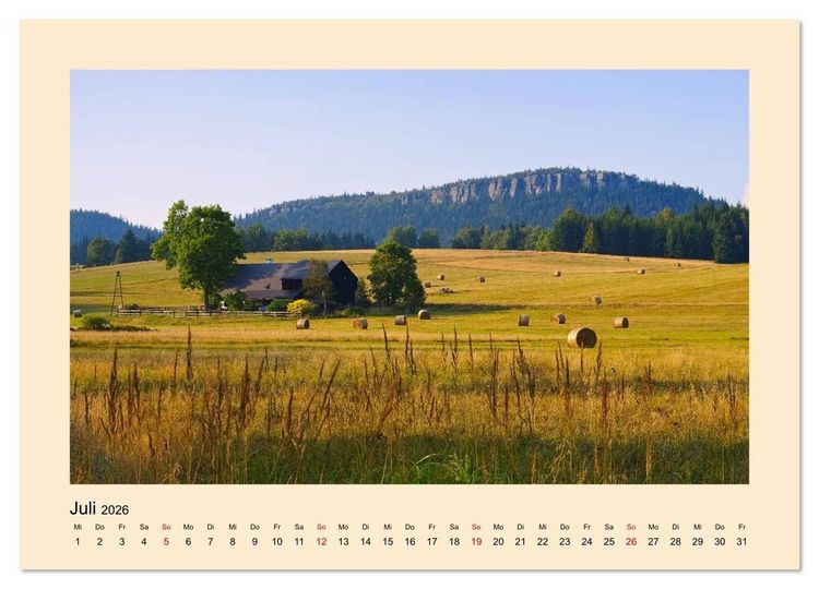Produktbild: Grafschaft Glatz - Entdeckungen im Glatzer Kessel (Wandkalender 2026 DIN A4 quer), CALVENDO Monatskalender