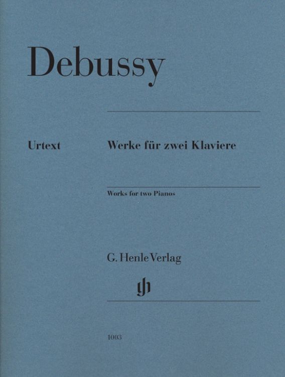 Produktbild: Claude Debussy - Werke f&uuml;r zwei Klaviere
