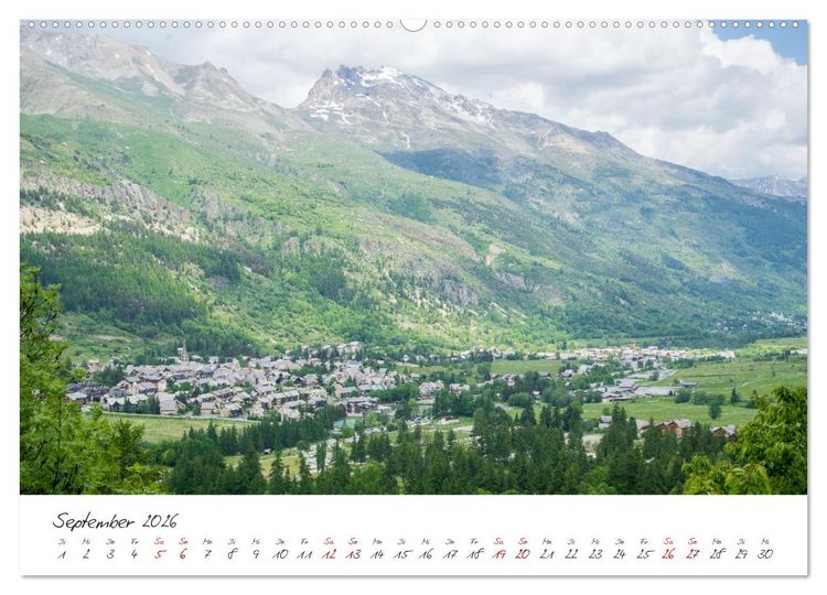 Produktbild: Die Route der Gro&szlig;en Alpen - Das Guisane-Tal und Brian&ccedil;onnais (Wandkalender 2026 DIN A2 quer), CALVENDO Monatskalender