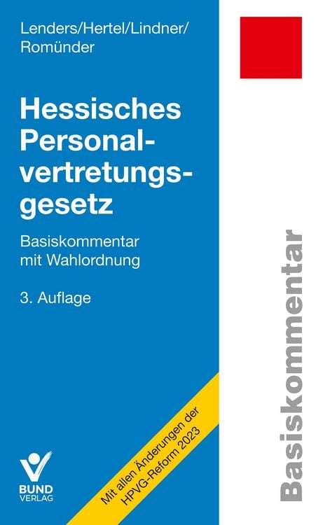 Produktbild: Hessisches Personalvertretungsgesetz