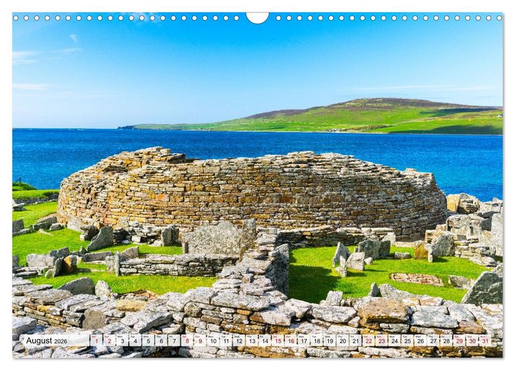 Produktbild: Scotland's Northern Isles - The Orkney and Shetland Islands (Wall Calendar 2026 DIN A3 landscape), CALVENDO 12 Month Wall Calendar