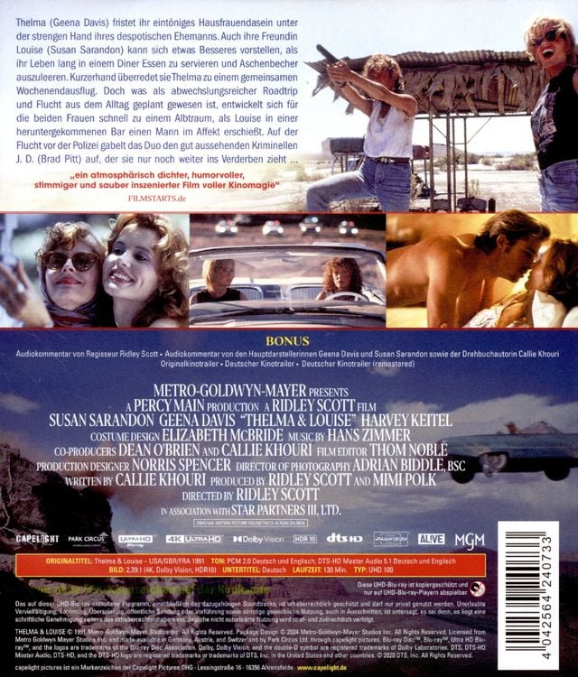 Produktbild: Thelma & Louise (UHD-Blu-ray)
