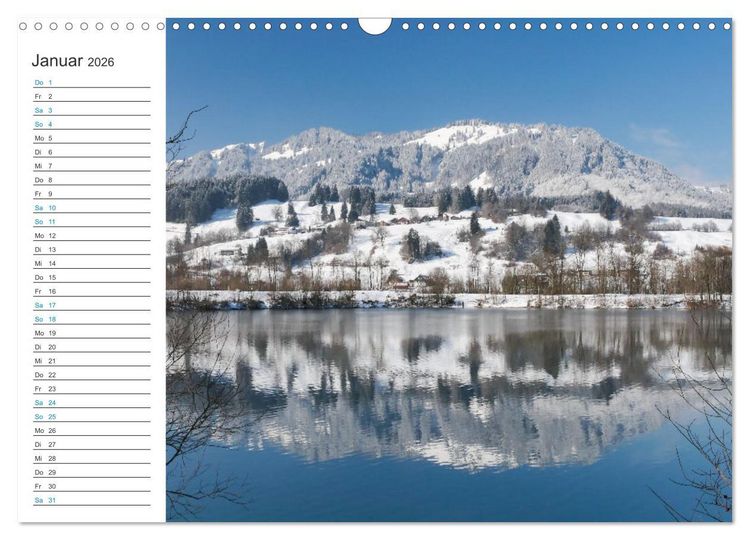 Produktbild: Faszination Alpen (Wandkalender 2026 DIN A3 quer), CALVENDO Monatskalender