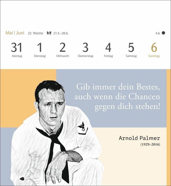 Produktbild: Zeitlose Wahrheiten Postkartenkalender 2027 - Kalender mit 53 Karten, ausgew&auml;hlt und kommentiert von Klaus Michael Groll