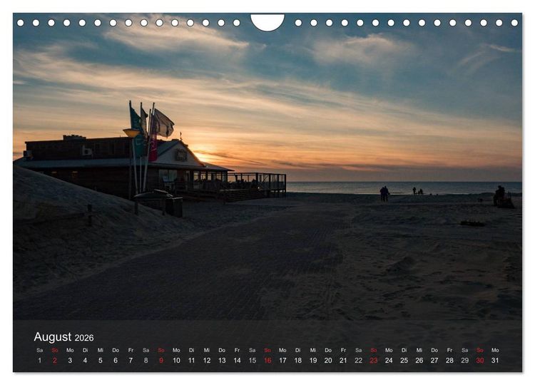 Produktbild: Texel - Meine Insel (Wandkalender 2026 DIN A4 quer), CALVENDO Monatskalender