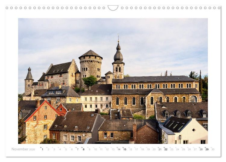 Produktbild: Kupferstadt Stolberg (Wandkalender 2026 DIN A3 quer), CALVENDO Monatskalender