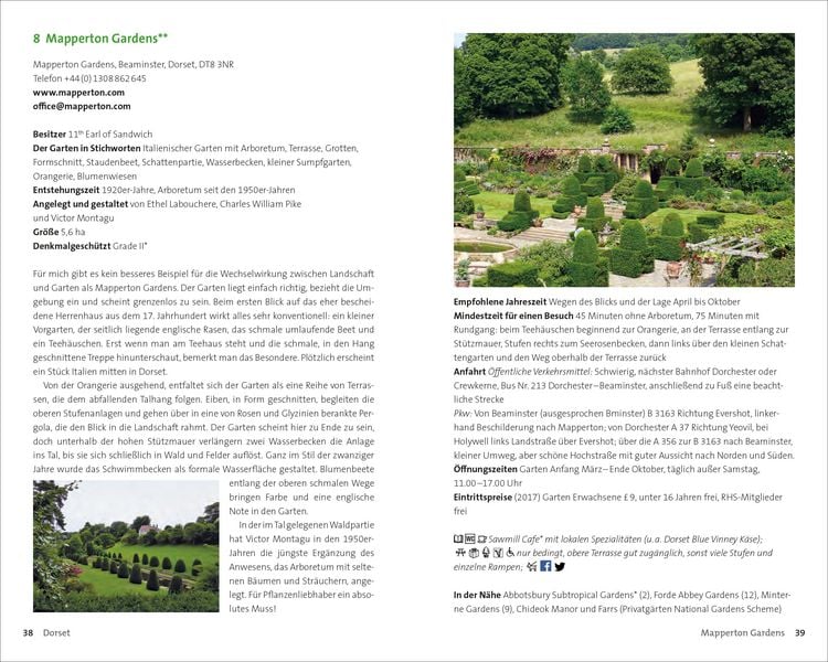 Produktbild: Gartenreisef&uuml;hrer S&uuml;dwestengland