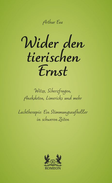 Produktbild: Wider den tierischen Ernst