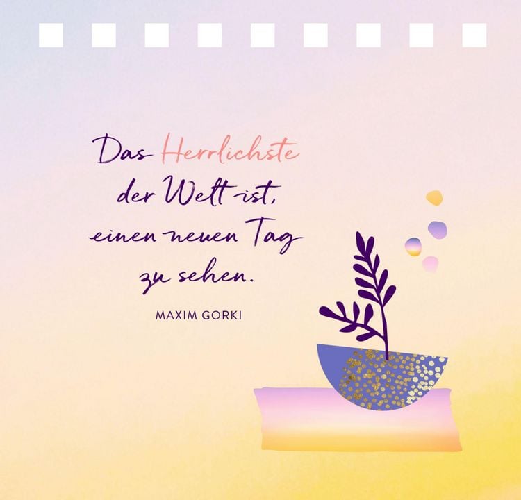 Produktbild: Kl.Spiralaufstellb.: Good Morning Sunshine - Magical Morning