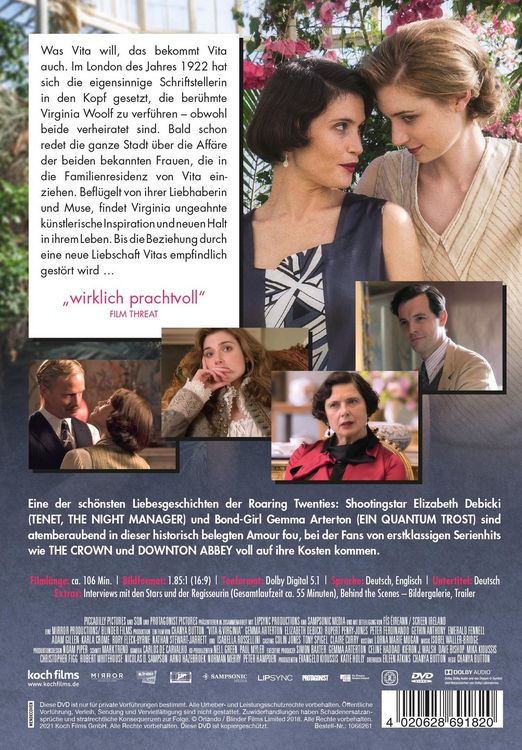 Produktbild: Vita und Virginia - Eine extravagante Liebe