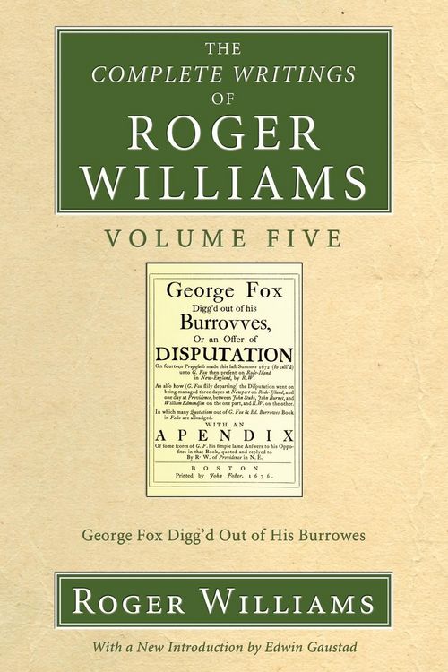 Produktbild: The Complete Writings of Roger Williams, Volume 5