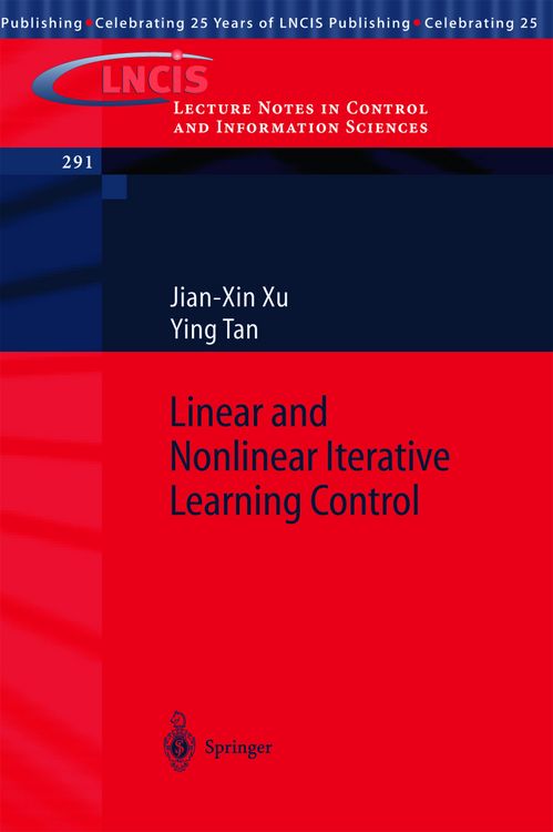 Produktbild: Linear and Nonlinear Iterative Learning Control