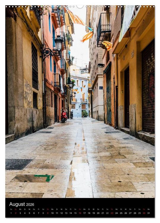 Produktbild: Valencia entdecken (Wandkalender 2026 DIN A2 hoch), CALVENDO Monatskalender