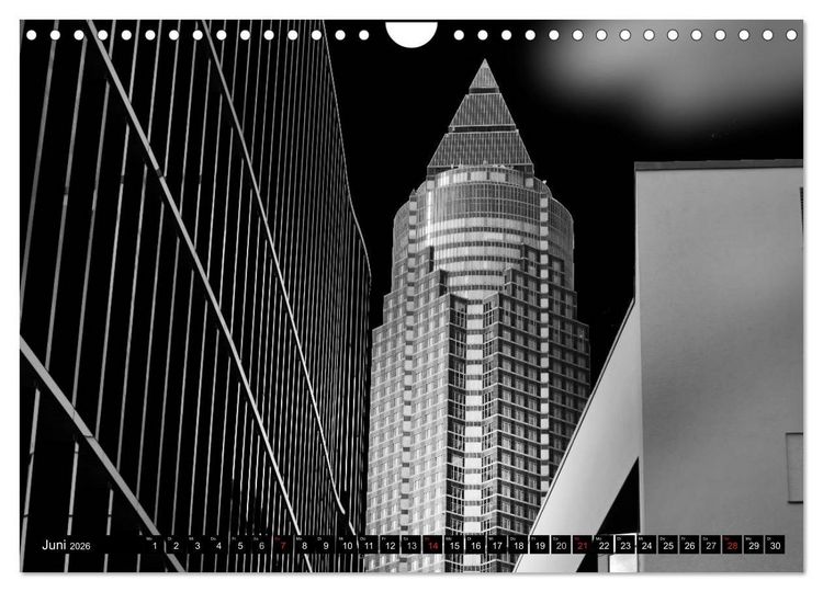 Produktbild: Faszination Frankfurter Architektur (Wandkalender 2026 DIN A4 quer), CALVENDO Monatskalender