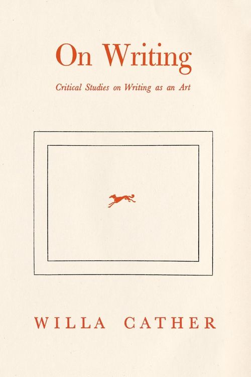 Produktbild: Willa Cather On Writing