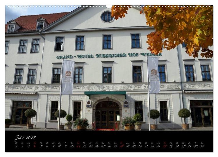 Produktbild: Weimar (Wandkalender 2027 DIN A2 quer), CALVENDO Monatskalender