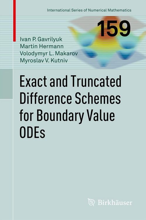 Produktbild: Exact and Truncated Difference Schemes for Boundary Value ODEs