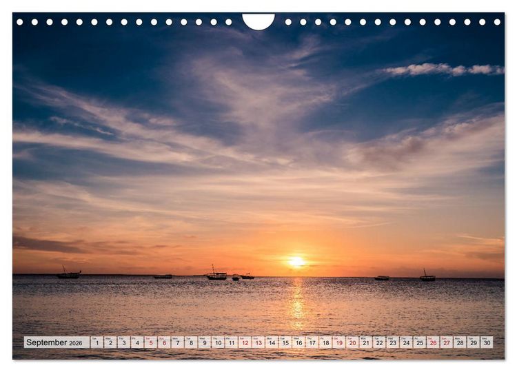 Produktbild: Welcome to Zanzibar (Wall Calendar 2026 DIN A4 landscape), CALVENDO 12 Month Wall Calendar