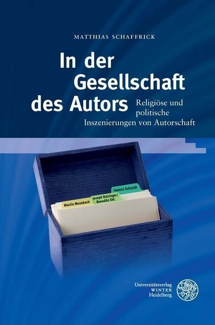 Produktbild: In der Gesellschaft des Autors