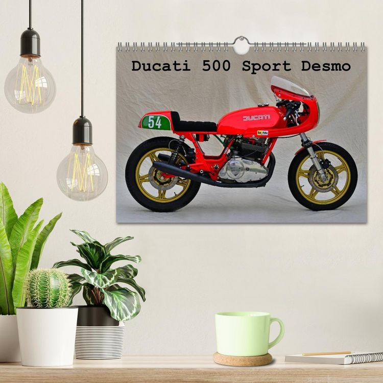 Produktbild: Ducati 500 Sport Desmo (Wandkalender 2026 DIN A4 quer), CALVENDO Monatskalender