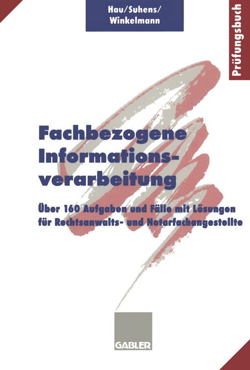 Produktbild: Fachbezogene Informationsverarbeitung