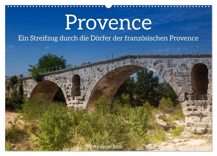 Produktbild: Frankreich. Ein Streifzug durch die D&ouml;rfer der franz&ouml;sischen Provence (Wandkalender 2027 DIN A2 quer), CALVENDO Monatskalender