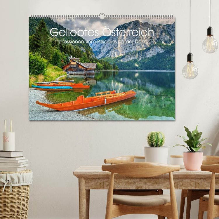 Produktbild: Geliebtes &Ouml;sterreich. Impressionen vom Paradies an der Donau (Wandkalender 2026 DIN A2 quer), CALVENDO Monatskalender
