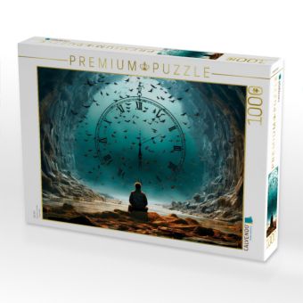 Produktbild: CALVENDO Puzzle Die Zeit | 1000 Teile Lege-Gr&ouml;&szlig;e 64x48cm Foto-Puzzle f&uuml;r gl&uuml;ckliche Stunden