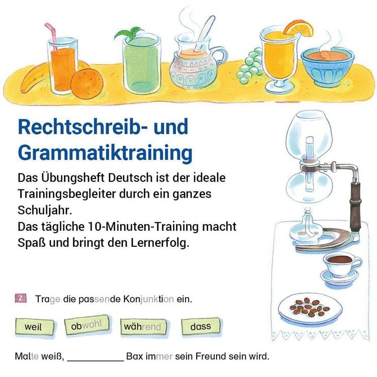 Produktbild: Das &Uuml;bungsheft Deutsch 5