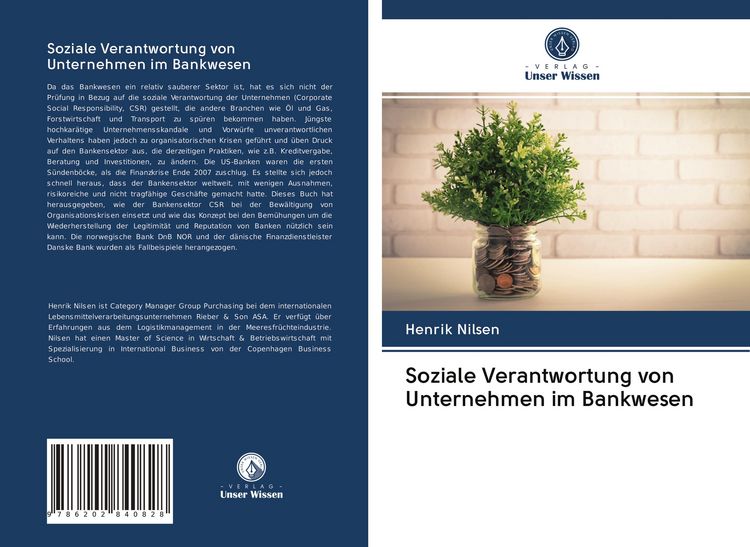 Produktbild: Soziale Verantwortung von Unternehmen im Bankwesen